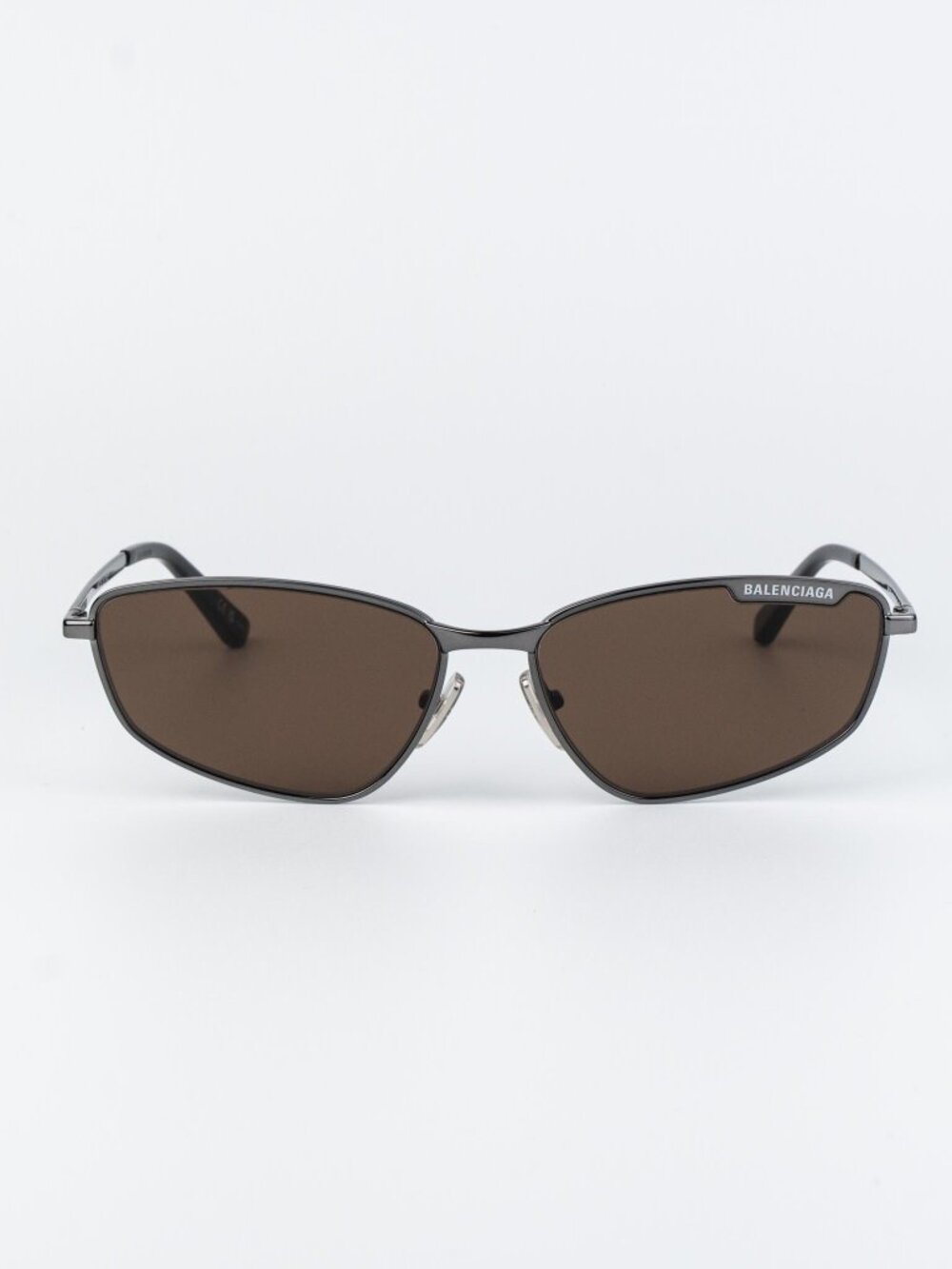 Balenciaga Women Sunglasses Ruthenium Brown BB0277S 002 NEW AUTHENTIC - Picture 3 of 12